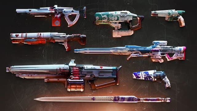 the final shape, destiny 2, showcase, exotic, Red Death, Dragon’s Breath, Khvostov, Tessellation