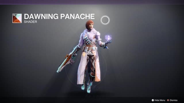 Dawning Panache, shader