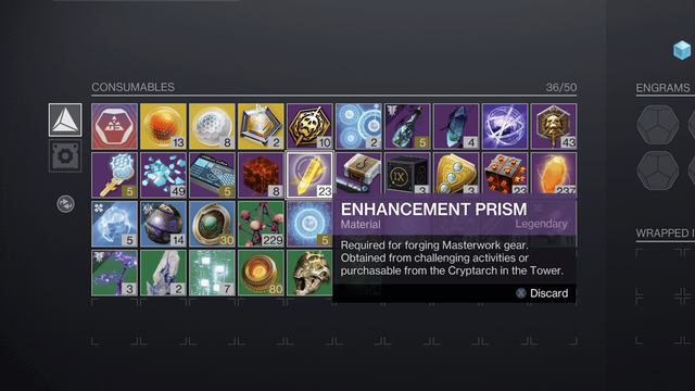 enhancement prisms, farm, prism, destiny 2
